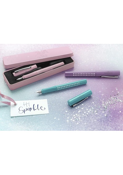 140876 - Dolma Kalem Sparkle, Uç Genişliği M, Okyanus, 1 Adet Çok Renkli