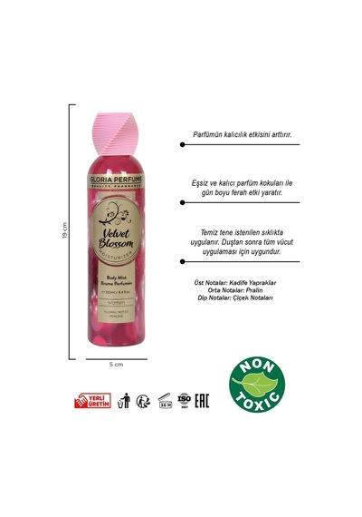 Velvet Blossom Body Mist 250 Ml