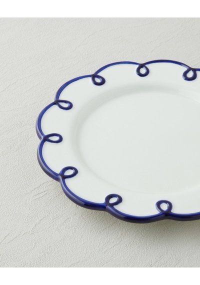 Lovely Loop Dolomite Pasta Tabağı 20,5 Cm Lacivert