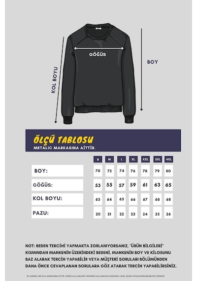 MMetalic Erkek Koyu Yeşil Basic Bisiklet Yaka Sweatshirt