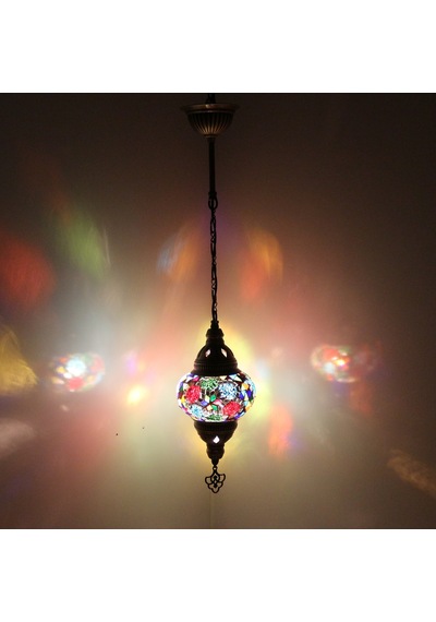 Dekoratif TEKLİ SARKIT AVİZE GECE LAMBASI ÇOCUKLAR İÇİN RENKLİ