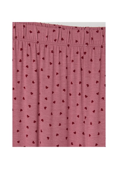 Lcw Dream Pembe Kalp Desenli Kadın Pijama Takımı