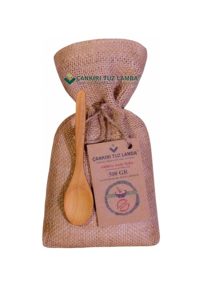 Çankırı Tuz Lamba Taş Değirmende Öğütülmüş İnce Toz Çankırı Tuzu 500 G