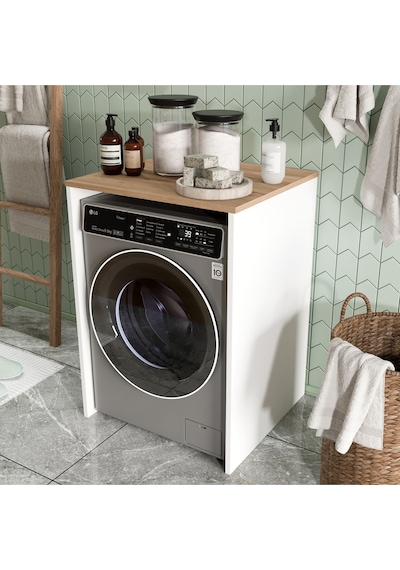 Nord Çamaşır Makinesi Dolabı Sepet-beyaz Nd10-sw Beyaz