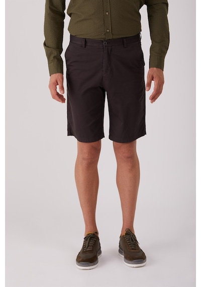 Dufy Koyu Gri Erkek Regular Fit Short - 86805 Koyu Gri