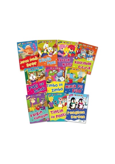 Okul Öncesi Mini Masallar Serisi 3. Set 10 Kitap