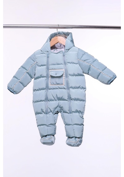 Benitto Kids Kız Bebek Astronot Tulum-yeşil Yeşil