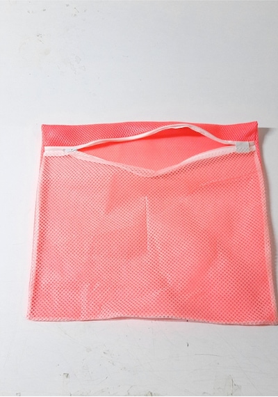 Pembe Fermuarlı - Hassas Çamaşır Terlik Ayakkabı Yı Filesi Büyük Boy Çok Renkli