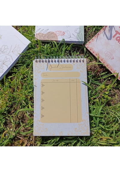 Yıldız Seti Defter Ajanda Renkli Defter Seti Not Defte...