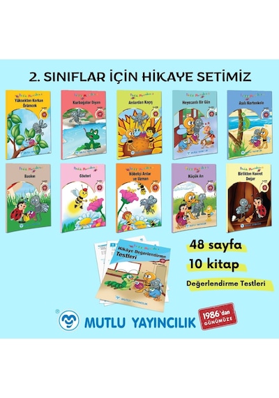 Mutlu Örümcek Poni Hikaye Seti 10 Lu