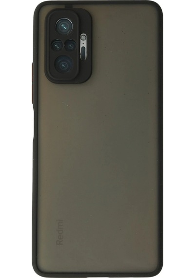 Uryport Xiaomi Redmi Note 10 Pro Kılıf Montreal Silikon Kapak - Siyah Çok Renkli