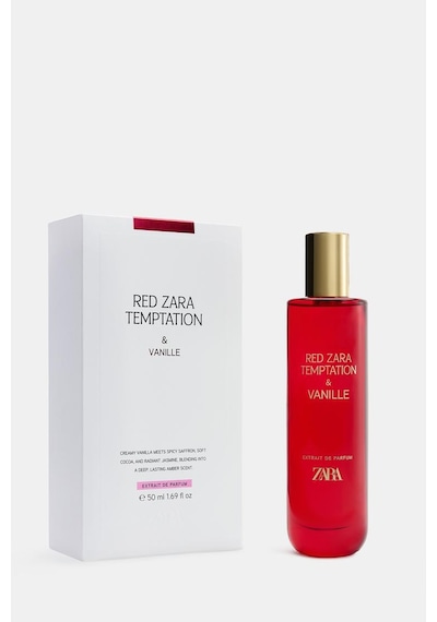 Red Zara Temptatıon Vanılle Extraıt De Parfum 50 Ml 1,7 Fl. Oz Vanilya
