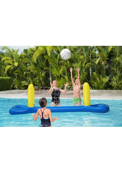Bestway - Şişirilebilir Voleybol Ağı, 244 X 64 Cm Çok Renkli