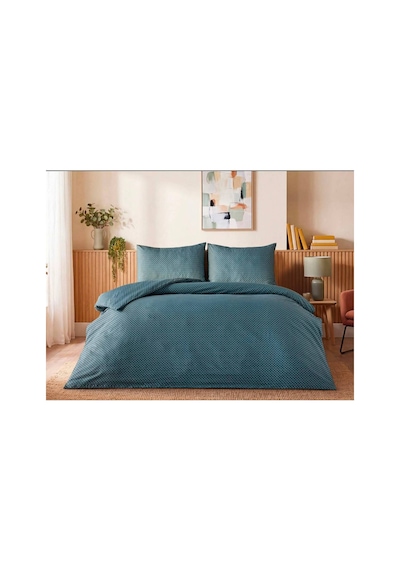 Doqu Home Casual Nevresim Takımı / Yatak Örtüsü Seti Tek Kişilik - Yesil Yeşil