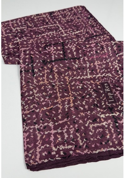 Lop Soft Pamuk Eşarp-06305 Mürdüm