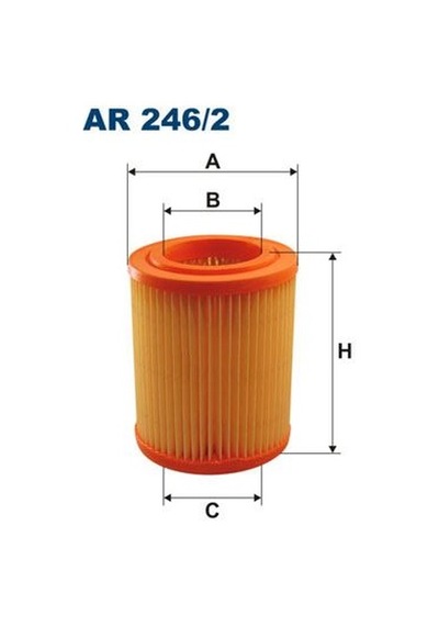 Filtron Hava Filtresi Civic 7 2.0 01-05 Fıltron Ar246.2 17220pna003