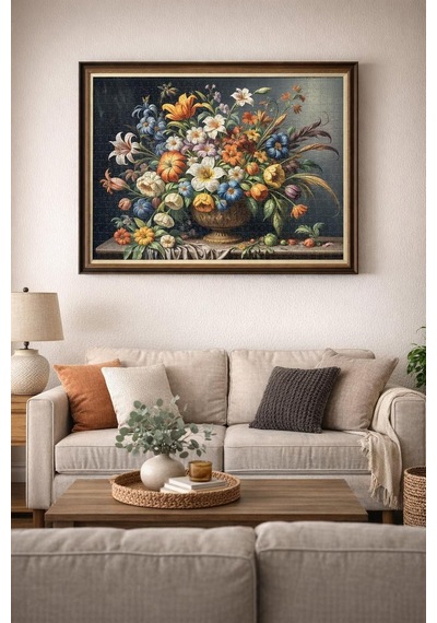Nova Puzzle 1000 Parça Çiçeklerle Dolu Bir Düş Natürmort Puzzle - 41203
