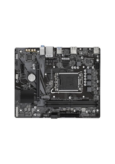 H610m K V2 Anakart Intel Core 14. Nesil Cpu'lar, 5600 Mhz'e Kadar Ddr5, 1xpcıe 3.0 M.2, 1gbe Lan, Usb 3.2 Gen 1