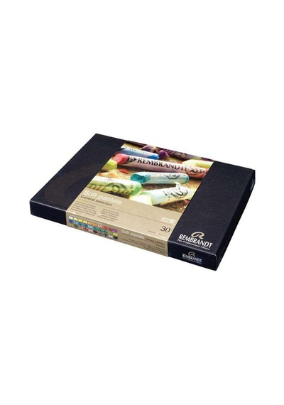Talens Rembrandt General Selection Soft Pastel 30'lu Tam Boy Toz Pastel Seti / 31823031 No Color