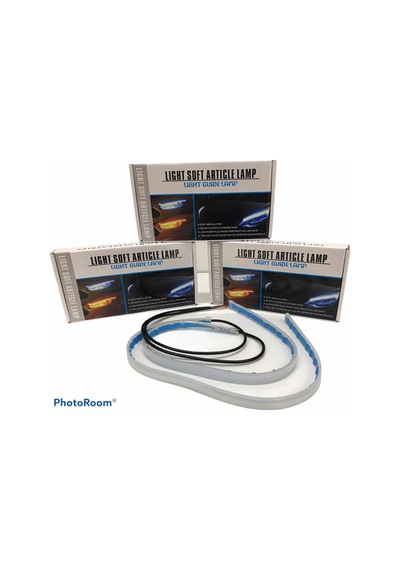 Far Üstü Kayar Led 60Cm Selamlamalı Animasyonlu Far Üstü Kayar Led 60Cm Selamlamalı Animasyonlu