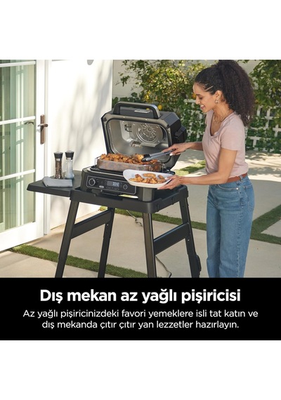 Woodfire Pro Xl Electric Bbq Grill & Smoker Og850eu Çok Renkli