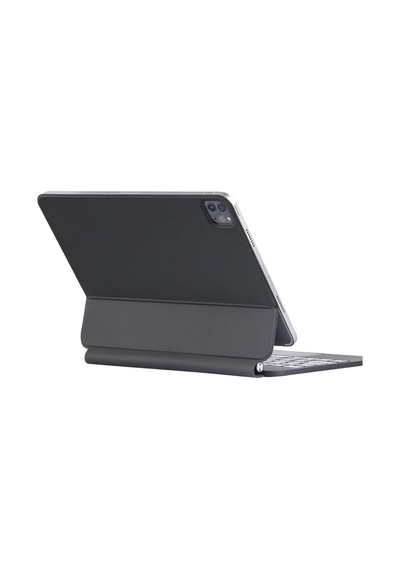 Apple İpad 2022 10.9 10.nesil Kılıf X8 Magic Manyetik Klavyeli Tablet Kılıfı - Siyah Arka Kapak