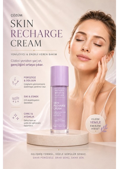 Methode Brigitte Kettner Body Essentials Skin Recharge Cream 50 Ml Yenileyici & Enerji Veren Yüz Kremi