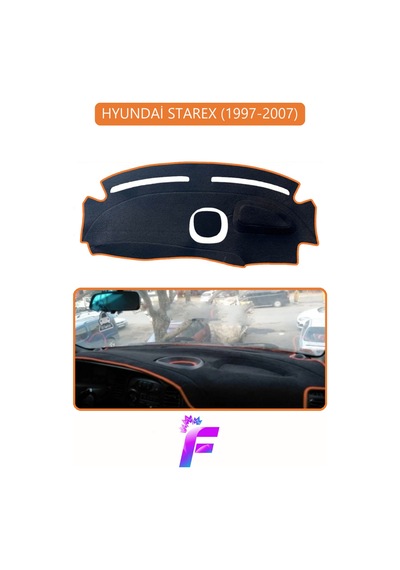 Hyundai Starex 1997-2007 Araca Özel Torpido Örtüsü Kolay Montaj Güneşten Korur Koruma G70