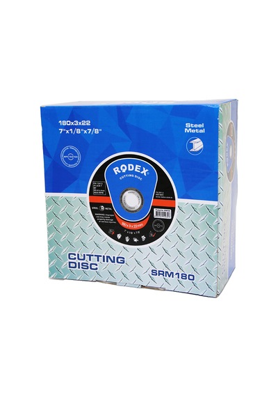 Metal Kesici Disk 180x3x22mm For Metal