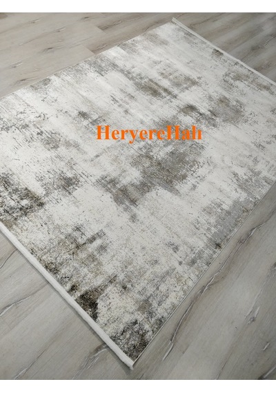 Eko Halı Passage Plz 01 Krem Vızon Sık Dokuma İnce Halı