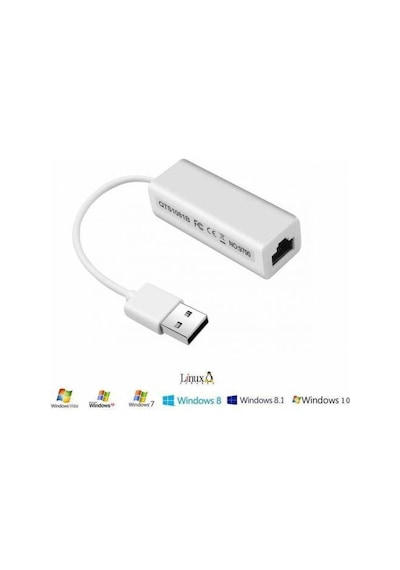 USB Ethernet Kartı (USB To Rj-45) 10/100 - USB2.0 (C-840)