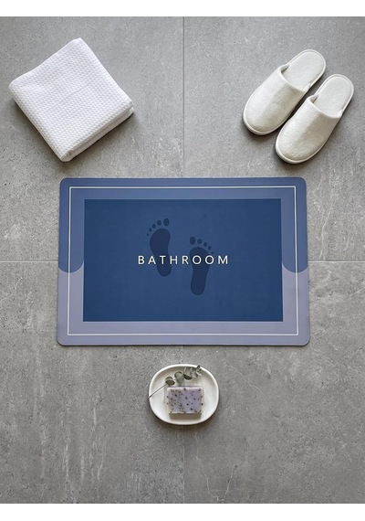 Sihirli Banyo Paspası, Su Emici, Kaymaz Tabanlı, Farklı Model Seçenekleri Dikdörtgen-5 Diğer