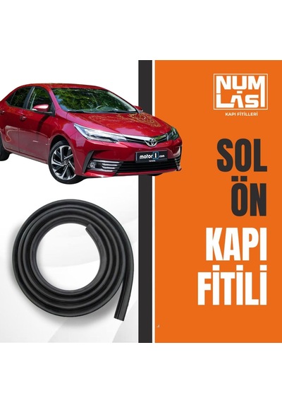 Toyota Corolla 2014-2017 Sol Ön Kapı Fitili-a Kalite-numlas-nm5801