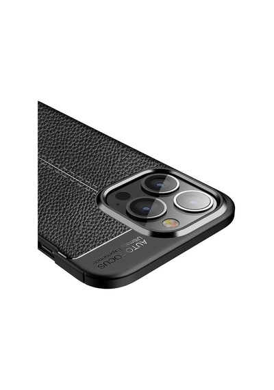 Apple Uyumlu iPhone 14 Pro  Tchs Niss Silikon Kılıf-siyah Siyah