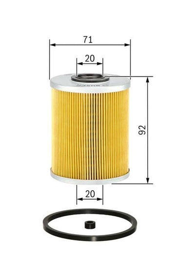 BOSCH 1457429656 Mazot Filtresi Astra G H Astra F G Vectra B C Corsa C Combo B C 1.7 Cdtı Y17Dt 2.0 Dtı 16V Y20Dth