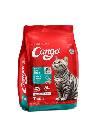 Cango Yetişkin Kedi Maması Kuzu Etli 7kg