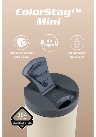 Cooker Colorstay Mini 300 Ml Paslanmaz Çelik Bardak Termos Ckr2101 90727576