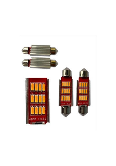 Sofit 12 Led 41mm Turuncu
