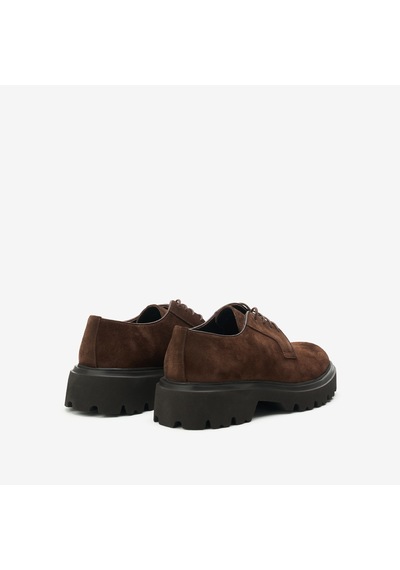 Kahve Süet Sneaker Erkek Ka-bc30516 John May Munıh Kahverengi