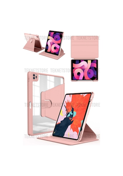 Apple Uyumlu iPad Pro 3. Ve 4. Nesil M1-m2 Çip 2021 / 2022 11'' Inç Kalemlikli Standlı Klılıf Kılıf Apple Uyumlu iPad Pro 3. Ve 4. Nesil M1-m2 Çip 2021 / 2022 11'' Inç Kalemlikli Standlı Klılıf Kılıf