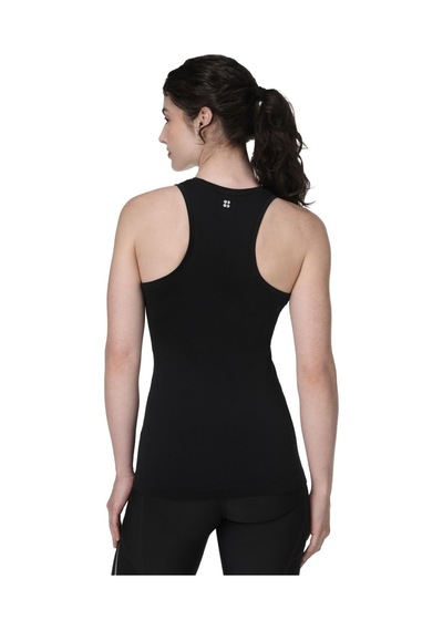 Sweaty Betty Sweaty Betty Athlete Seamless Workout Tank Kadın Siyah Tişört Blk SIYAH