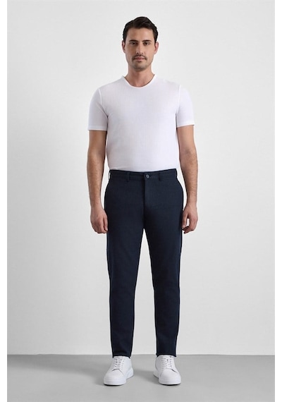 Süvari Lacivert Slim Casual Pantolon Pn2020500745-m09