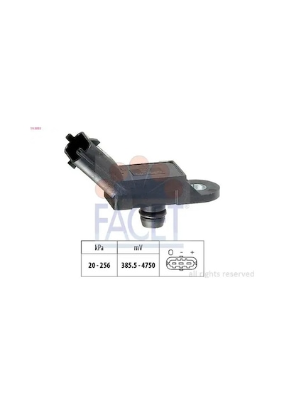 Fiat Albea Map Sensoru 1.3 Multijet 2004-2012 Facet 103055