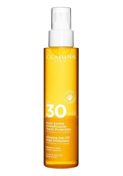 Clarinsn Glowing Sun Oil Koruyucu Vücut Güneş Yağı SPF30 150 ML