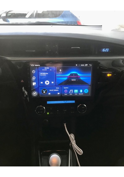 Toyota Corolla 2013-15 10" Uyumlu Androıd Multimedya Gerçek 2/32 Kablosuz Carplay Geri Görüş Kameralı 10"