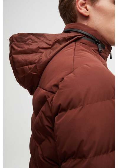 Twn Slim Fit Kiremit Gizlenebilir Kapüşonlu Elyaf Dolgulu Rüzgar Geçirmez Mont 3ec073151002m KIREMIT Twn Slim Fit Kiremit Gizlenebilir Kapüşonlu Elyaf Dolgulu Rüzgar Geçirmez Mont 3ec073151002m KIREMIT