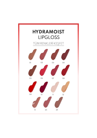 Note Cosmetique Hydramoist Lipgloss Nemlendirici Dudak Parlatıcısı - 09 Heartbreaker - Kırmızı