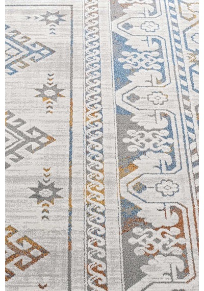 Paradise Gri Mavi Halı Modern Dokuma Halı Yumuşak Oturma Odası Sa Gri Mavi
