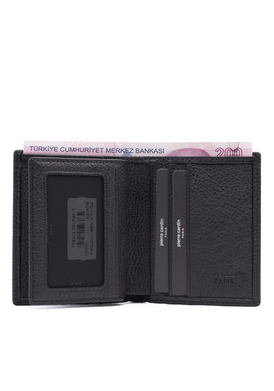 Pierre Cardin Siyah Floater Erkek Cüzdanı 1335s3l Siyah-floater