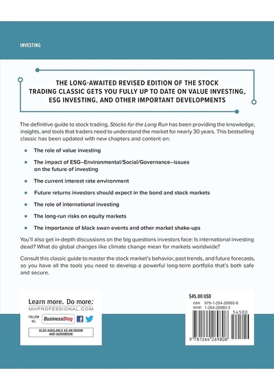 Stocks For The Long Run: The Definitive Guide To Financial Market Returns & Long-term Investment Strategies, Sixth Edition